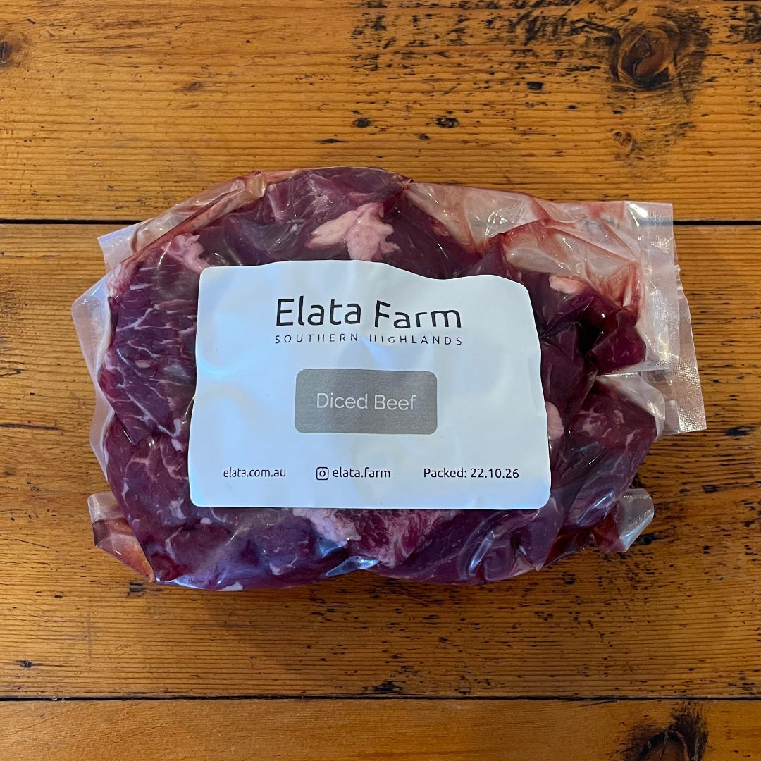 Diced Beef 500g